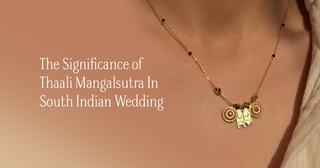The Significance Of Thaali Mangalsutra In South Indian Wedding