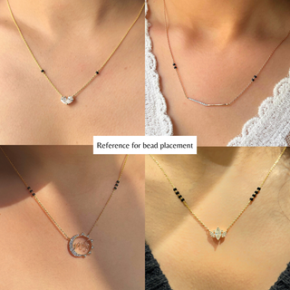 Marquise Halo Mangalsutra