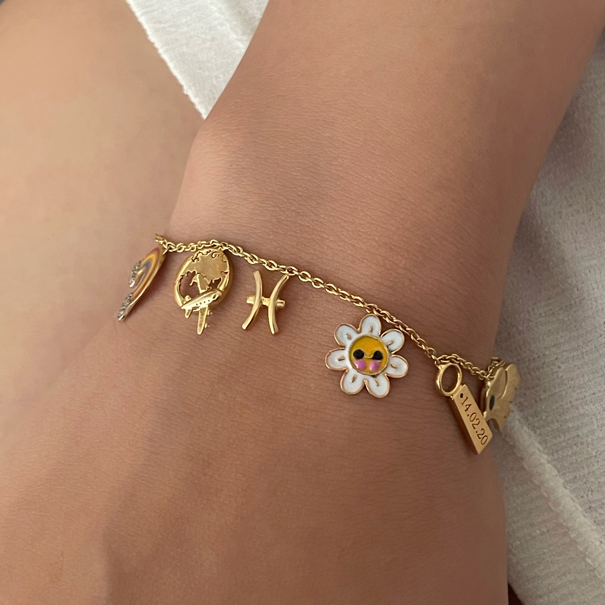 Personalised Charm Bracelet