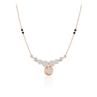 Classic Cluster Diamond Mangalsutra