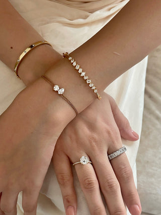 Classic His & Hers Round Couple Rings