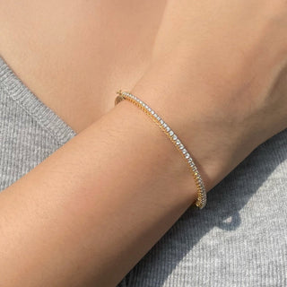 Classic Diamond Bangle Bracelet