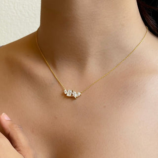 The Collective Cuts Solitaire Necklace