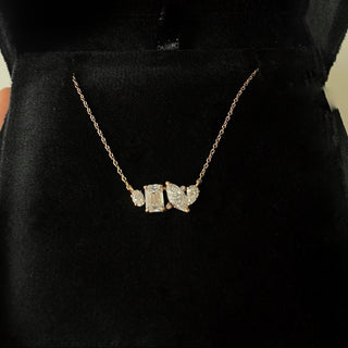 The Collective Cuts Solitaire Necklace