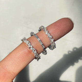 Dainty Baguette Band Ring