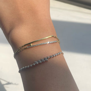 Diamond Contour Bracelet