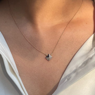 Diamond Ice Pendant Necklace