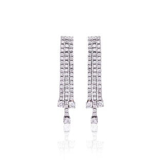 Diamond Strip Earrings