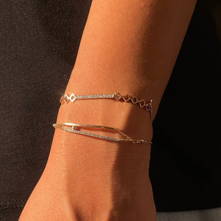 Diamond Contour Bracelet