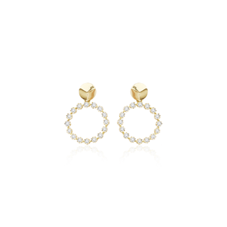 Diamond Garland Earrings