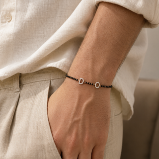 Initial Diamond Men's Mangalsutra