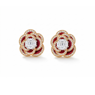 The Rose Octagon™ Earrings