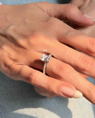 Cube Emerald Ring