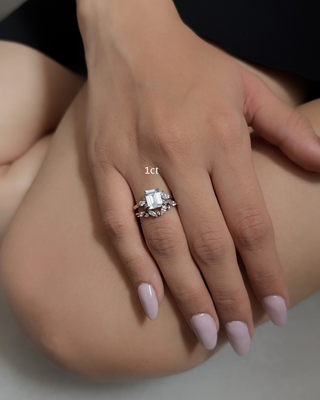 Tiara Emerald Ring