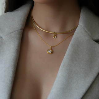 Gold Collar Necklace