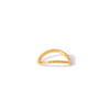 Gold Wave Ring