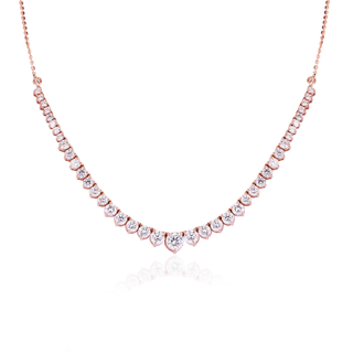 Graduation Diamond Necklace