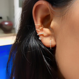 Half-Moon Studs