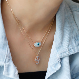 Hamsa Hand Necklace