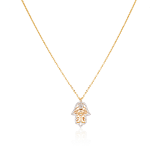 Hamsa Hand Necklace