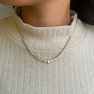 Graduation Diamond Necklace