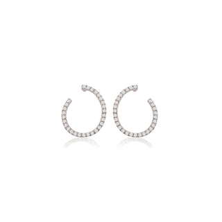 Illusion Circle Wrap Earrings