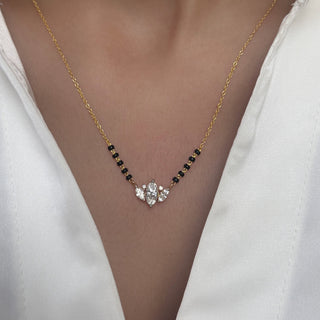Imperial Marquise Solitaire Mangalsutra