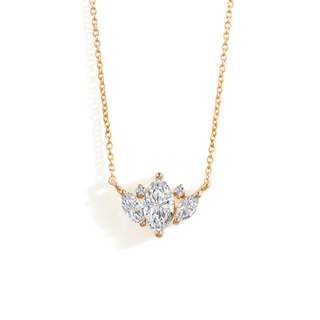 RTS Imperial Marquise Solitaire Necklace