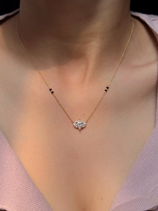 Imperial Marquise Solitaire Mangalsutra