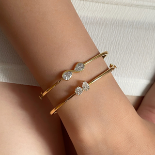 Infinity Toi Et Moi Cuff Bracelet