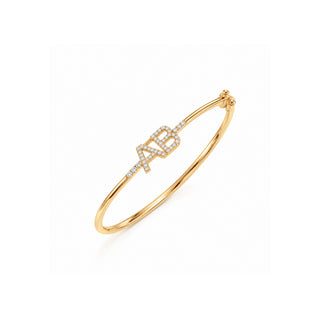 Initial Cuff Bracelet