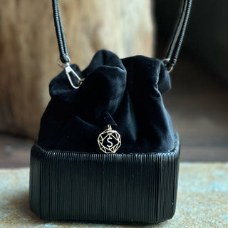 Initial Letter Bag Charm