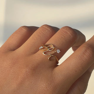 Initial Moon Ring
