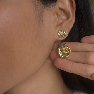 Knot Diamond Studs