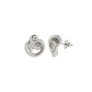 Knot Diamond Studs