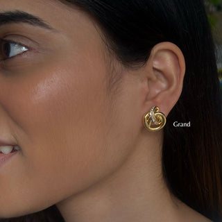 Knot Diamond Studs