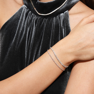 LiteString™ Classic Diamond Tennis Bracelet