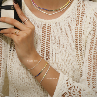 LiteString™ Classic Diamond Tennis Bracelet