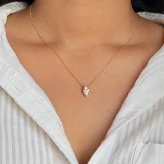 Marquise Bezel Necklace