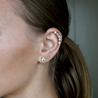 Multishape Diamond Earclimbers