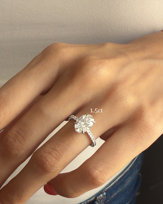 Cube Oval Ring