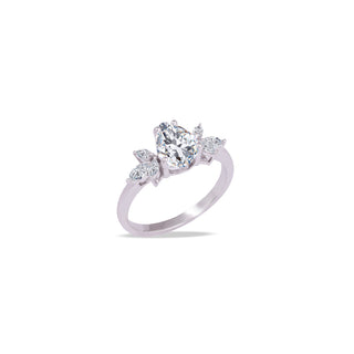 Tiara Pear Ring