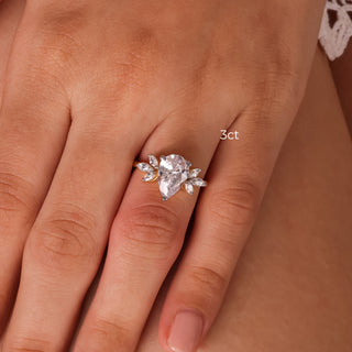 Tiara Pear Ring