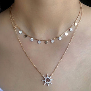 Polaris With Initials Necklace