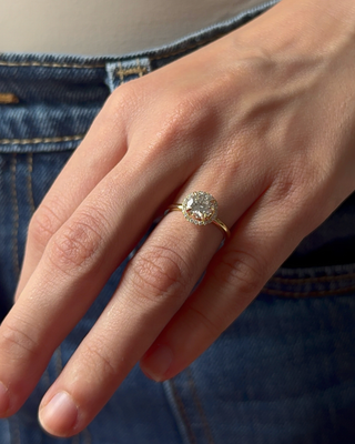 Halo Round Ring