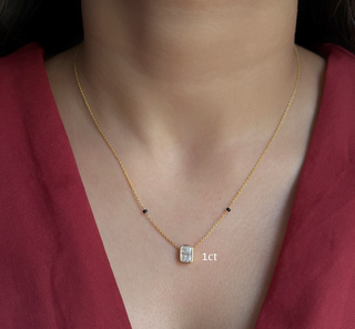 Radiant Bezel Mangalsutra
