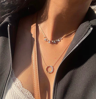 Raindrop Diamond Necklace