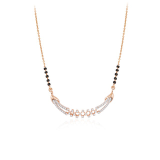 Scattered Diamond Mangalsutra