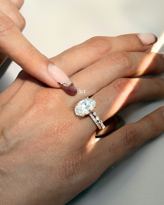 Cube Oval Ring
