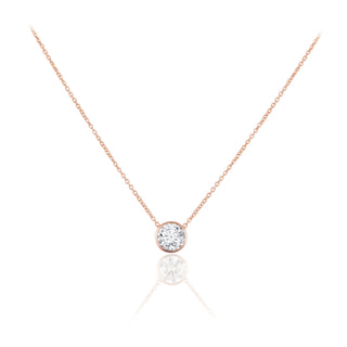 Round Bezel Necklace